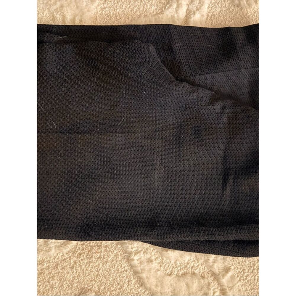 Armani collection Black Textured pants with Branded Tag - Picture 5 of 5